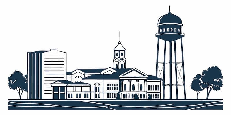 Hero image showing the Gilbert, Arizona skyline.